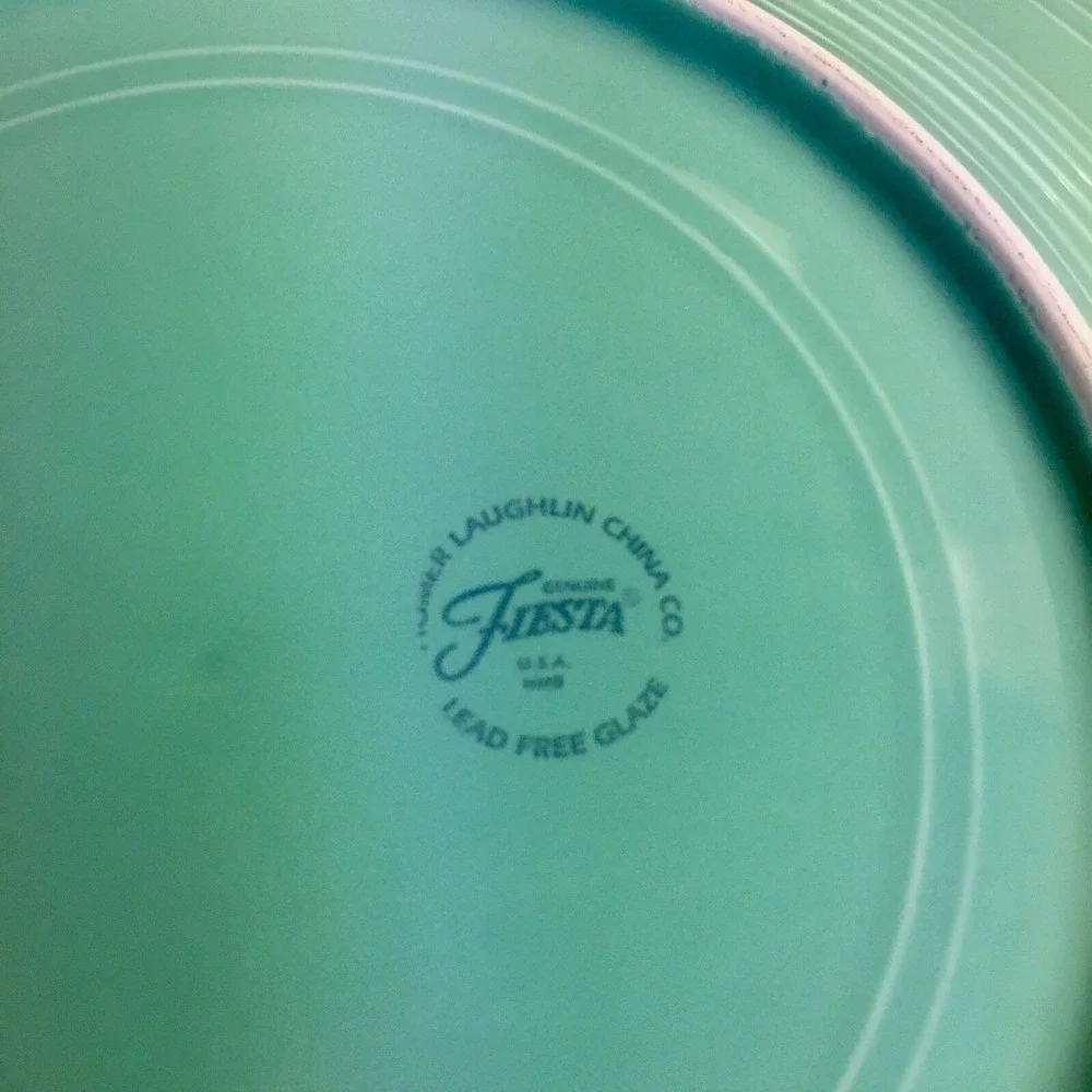 Fiesta Fiestaware Chop Plate Light‎ Green 11.5